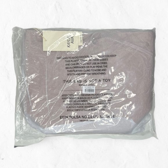 Kayla + Ava Bow Tie Bucket Bag - Dusty Rose - Picture 8 of 8